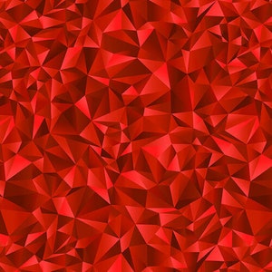 May include: A seamless pattern of red, geometric shapes that resemble a shattered crystal or a mosaic. The shapes are arranged in a random pattern, creating a dynamic and textured effect.