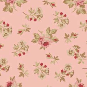 Red Rooster Bed of Roses  Fabric 4642-26257