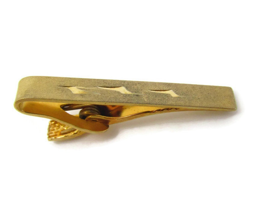 Stylized Birds Tie Clip Vintage Tie Bar: Gold Tone - Etsy