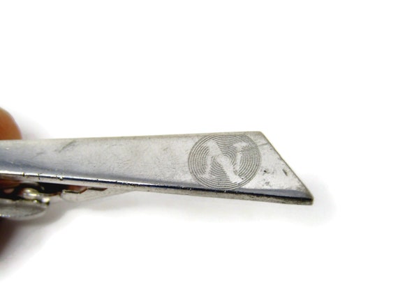 Letter N Tie Clip Men's Vintage Wonderful Design … - image 2