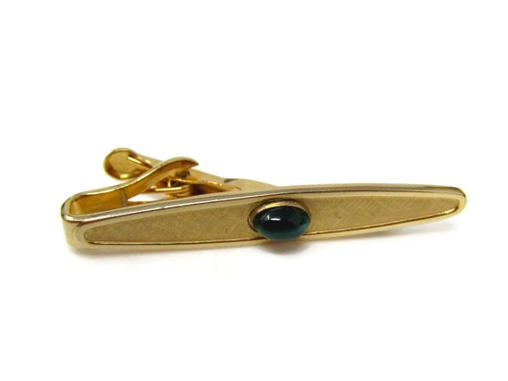 Men's Cufflink and Tie Bar Set Vintage Avant Gard… - image 6