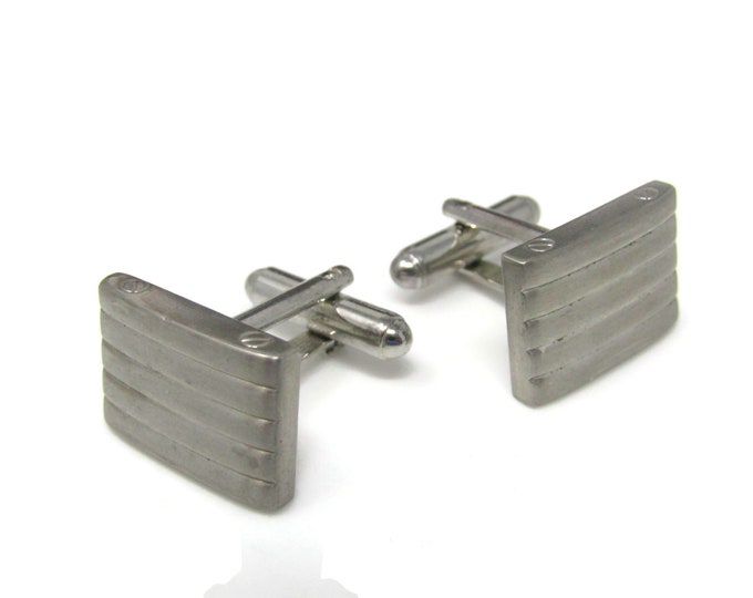 Vintage Cufflinks for Men: Classic Industrial - Stand Out with Style - Fit in with Class