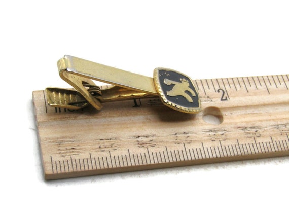 Bowling King Tie Clip Tie Bar Men's Jewelry Gold … - image 4
