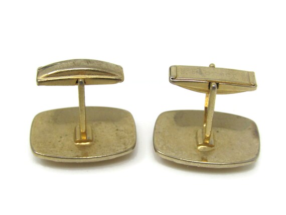 Scrolling Stems Rectangles Cufflinks for Men's Vi… - image 4