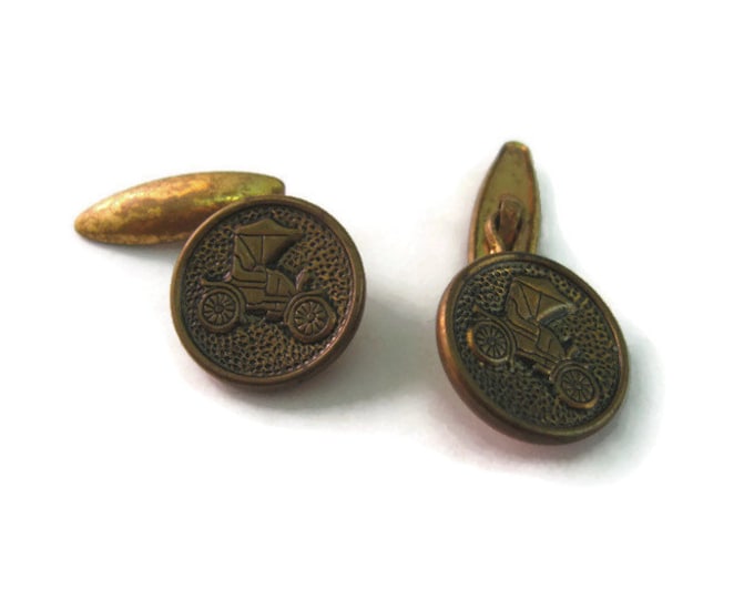 Vintage Cufflinks for Men: Antique Car