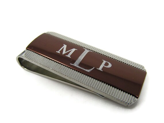 MPL Initials Money Clip Vintage Beautiful Design - image 3