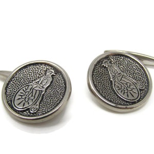 Penny Farthing Bicycle Cufflinks for Men&#39;s Vintage Men&#39;s Jewelry Nice Design