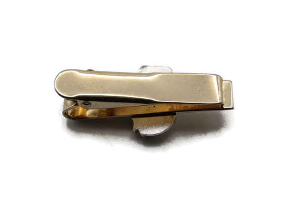 Silver Tone Trojan Horse Head Tie Clip Men's Jewe… - image 3