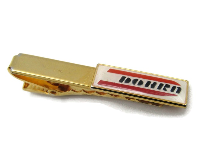 DOHRN Transfer Company Tie Clip Gold Tone Tie Bar Men's Jewelry