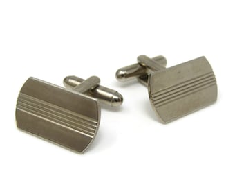 Stripes Center Cufflinks for Men's Vintage Men's Jewelry Nice Design