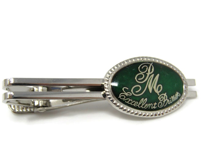 PM Excellent Prixes Tie Clip Tie Bar: Vintage Silver Tone - Stand Out from the Crowd with Class