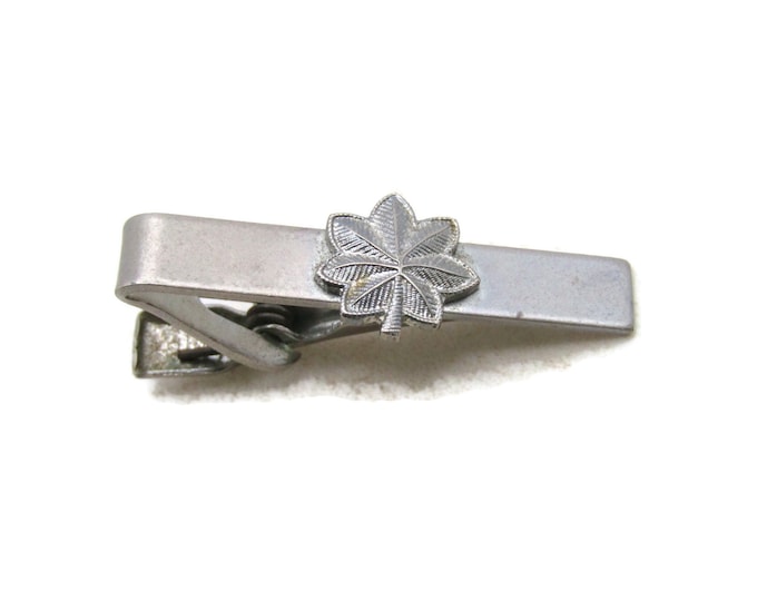 Boy Scouts Leaf Tie Clip Tie Bar Men's Jewelry Silver Tone