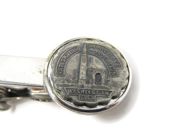 National Shrine Immaculate Conception Dc Tie Clip Tie Gem