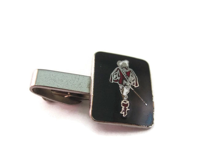 Vintage Men's Tie Bar Clip Jewelry: Spanish Guard Soldier Conquistador Like Design
