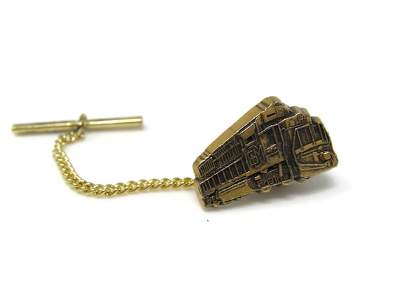 EMD Train Locomotive Tie Pin Tack Vintage: Nice Design