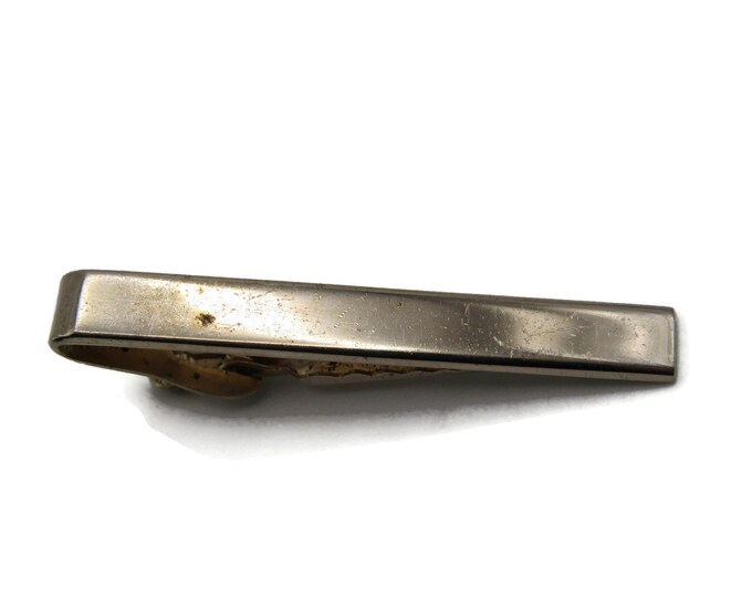 Classic Smooth Finish Modernist Streampunk Style Gold Tone Tie Clip Tie Bar Men's Jewelry