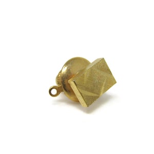 Textured Rectangle Tie Tack Pin Vintage Men&#39;s Jewelry Nice Design