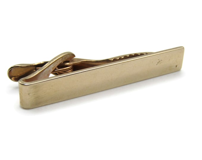 Vintage Tie Bar Tie Clip Smooth Classic Men's Jewelry