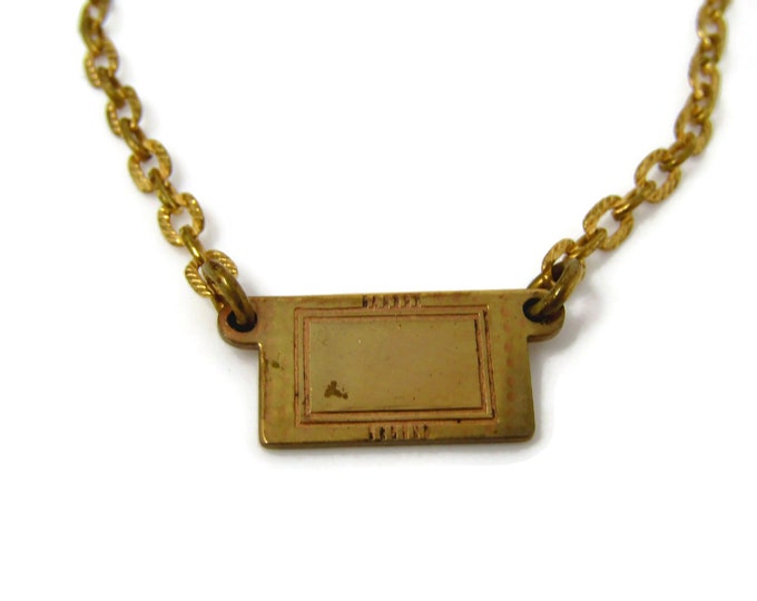 Textured Body Chain Tie Clip Men's Vintage Tie Bar Excellent Design