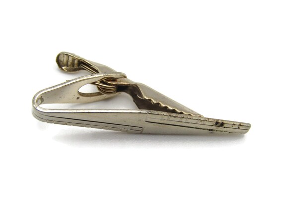 Diamond Shape Geometric Patterns Silver Tone Retr… - image 2