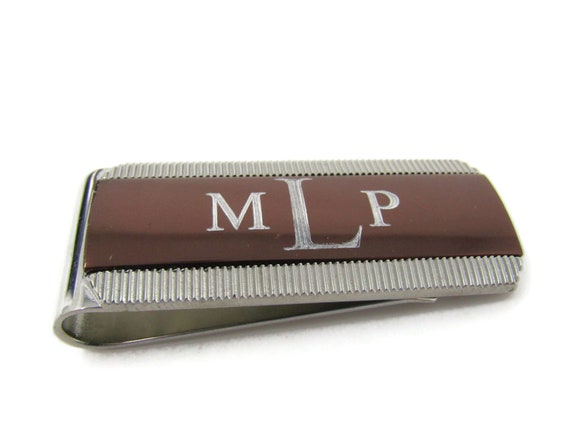 MPL Initials Money Clip Vintage Beautiful Design - image 1