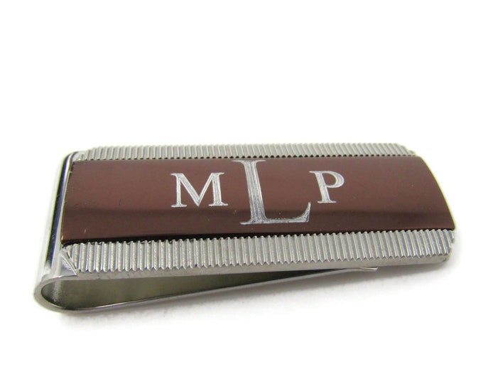 MPL Initials Money Clip Vintage Beautiful Design