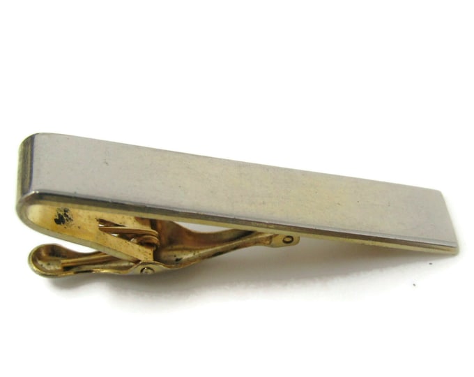 Classic Design Tie Bar Clip Gold Tone Stand Out w/ Style Fit In with Class