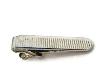 Cool Tie Clip Vintage Tie Bar Retro Grooves Gift for Dad Son Husband Boyfriend