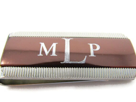 MPL Initials Money Clip Vintage Beautiful Design - image 4