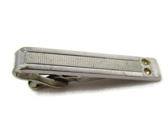 Cool Tie Clip Vintage Tie Bar Modernist Gift for Dad Son Husband Boyfriend