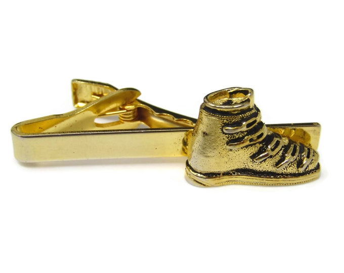 Vintage Tie Clip Tie Bar: Ski Boot Great Design & Quality Skier Gift Skiing Theme