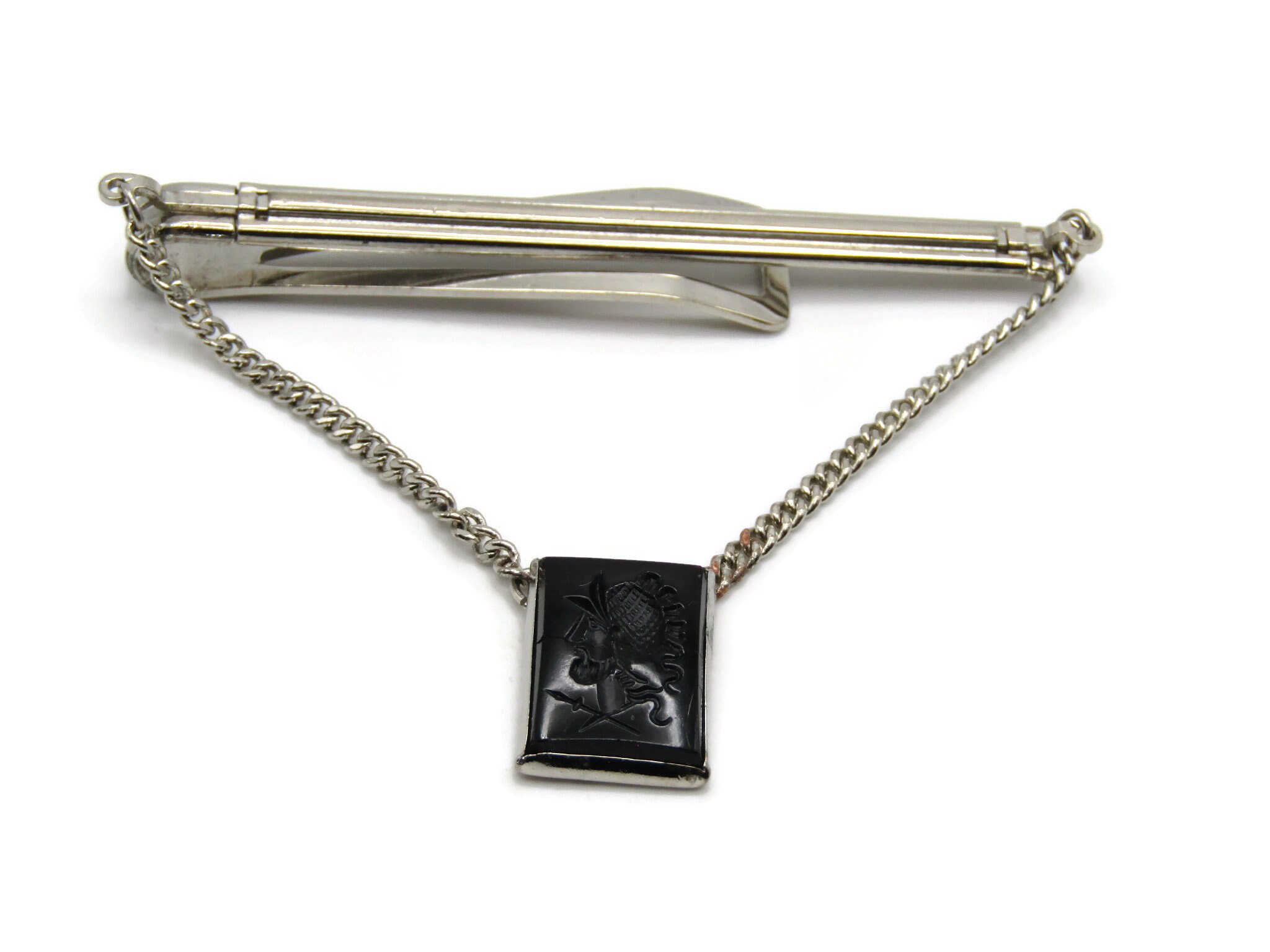 Vintage Men's Razor Blade Pendant Necklace