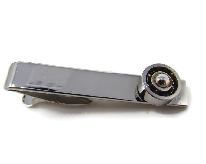 Ball Bearing Tie Clip Vintage Tie Bar: New Departure Ball Bearing Made in USA