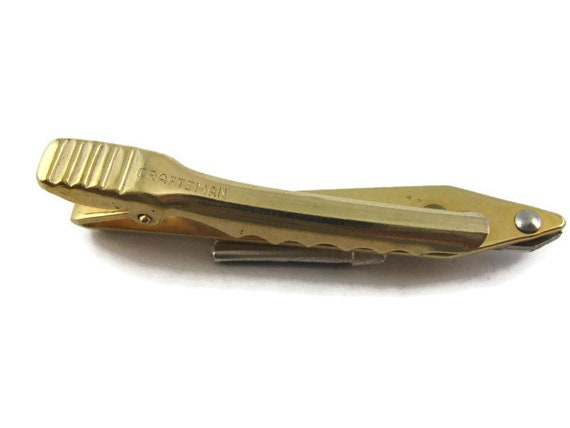 Vintage Tie Bar Clip: Craftsman Tools Sheers Clip… - image 3