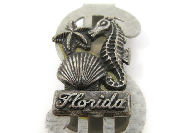 Florida Money Clip Dollar Sign Seahorse Design Vi… - image 4