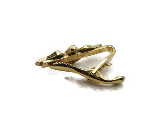 Eagle Tie Clip Tie Bar Modern Men's Jewelry Gold … - image 2