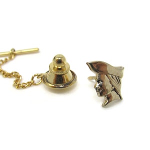 Minuteman Patriot Tie Tack Pin Vintage Men&#39;s Jewelry Nice Design