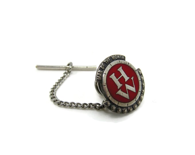 HW Man of the Month Tie Tack Pin Vintage Men's Jewelry