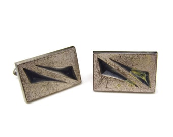 Vintage Cufflinks for Men: Modernist Interesting Design