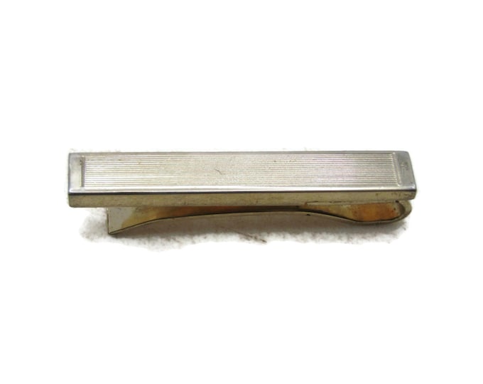 Classic Rectangle Bar Tie Clip Tie Bar Men's Jewelry Gold Tone