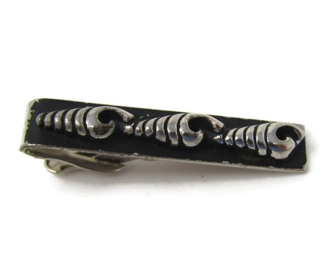 Men's Tie Clip Vintage Seashell Sea Shells Design Turret Screw Design