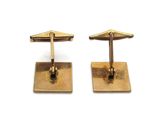 Horizontal Lines And Rectangle Center Square Cuff… - image 3