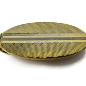 Pince à cravate vintage argentée art déco - Canada