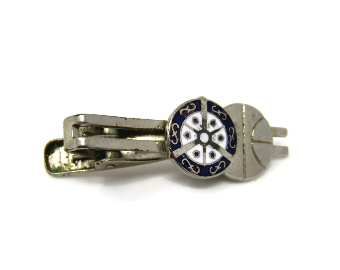 Basketball Wheel Tie Clip Men's Vintage Wonderful Design