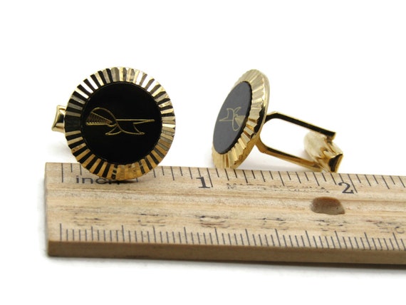 Abstract Design And Etched Textured Edging Cuff L… - image 4