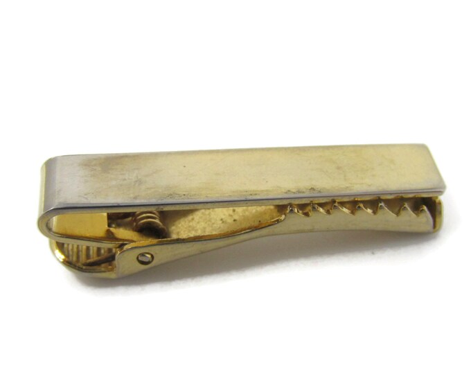 Classic Tie Clip Tie Bar: Vintage Gold Tone - Stand Out from the Crowd with Class