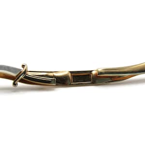 Mother Of Pearl Handle Sword Tie Clip Tie Bar Men&#39;s Jewelry Gold Tone