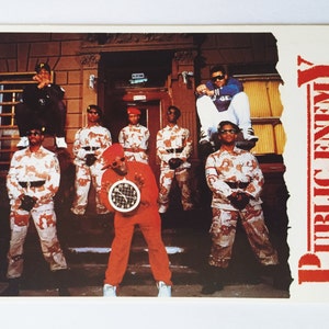 Public Enemy • vintage postcard