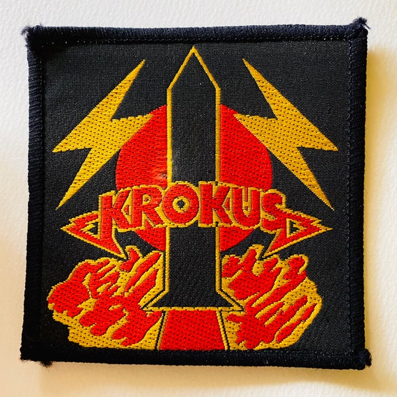 Krokus Rocket Original Vintage Woven Patch