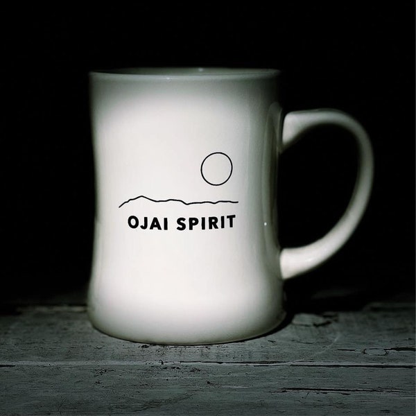 Ojai Spirit Diner Mug | coffee mug | retro design| diner style | drinkware |